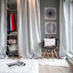 gardiner i omklädningsrummet istället för dörrregistreringen