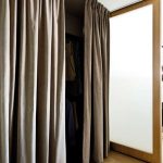 curtains in the dressing room instead of doors design ideas