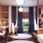 curtains in the room of a teenager boy design ideas