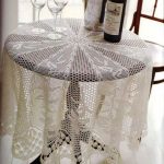 crochet tablecloth photo ideas