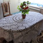 crochet tablecloth photo options