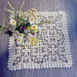 tablecloth crocheted ideya disenyo