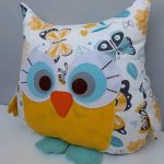 owl pillow design