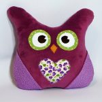owl pillow photo options