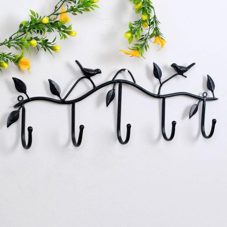 forged hanger with birds