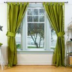fastening curtains to the rail design photo
