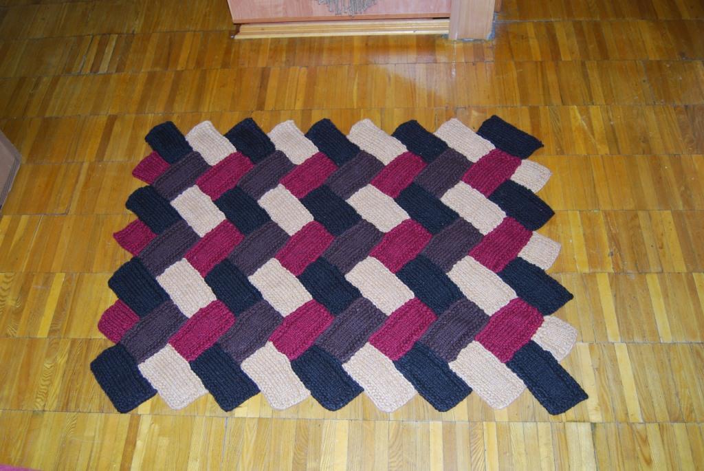 knitted rugs photo