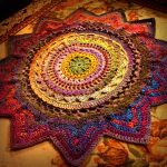knitted rugs decoration photo
