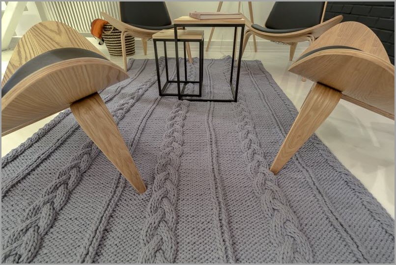 knitting rugs knitting