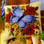 cross-stitch embroidery photo decoration