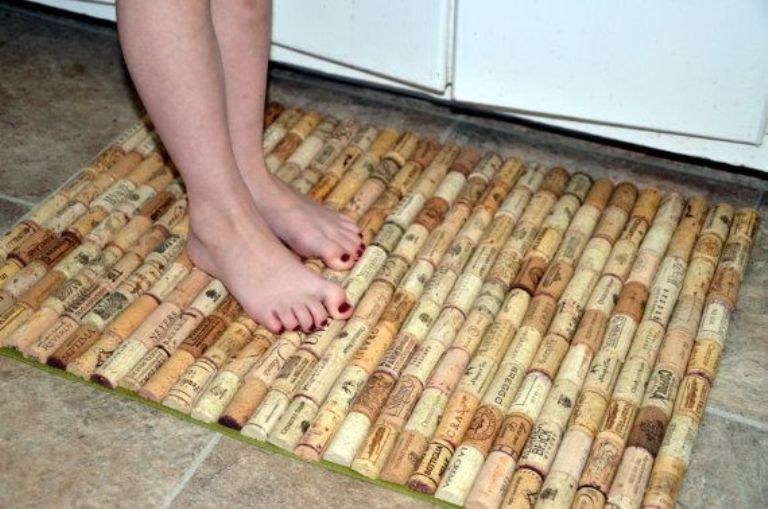 cork mat decoration